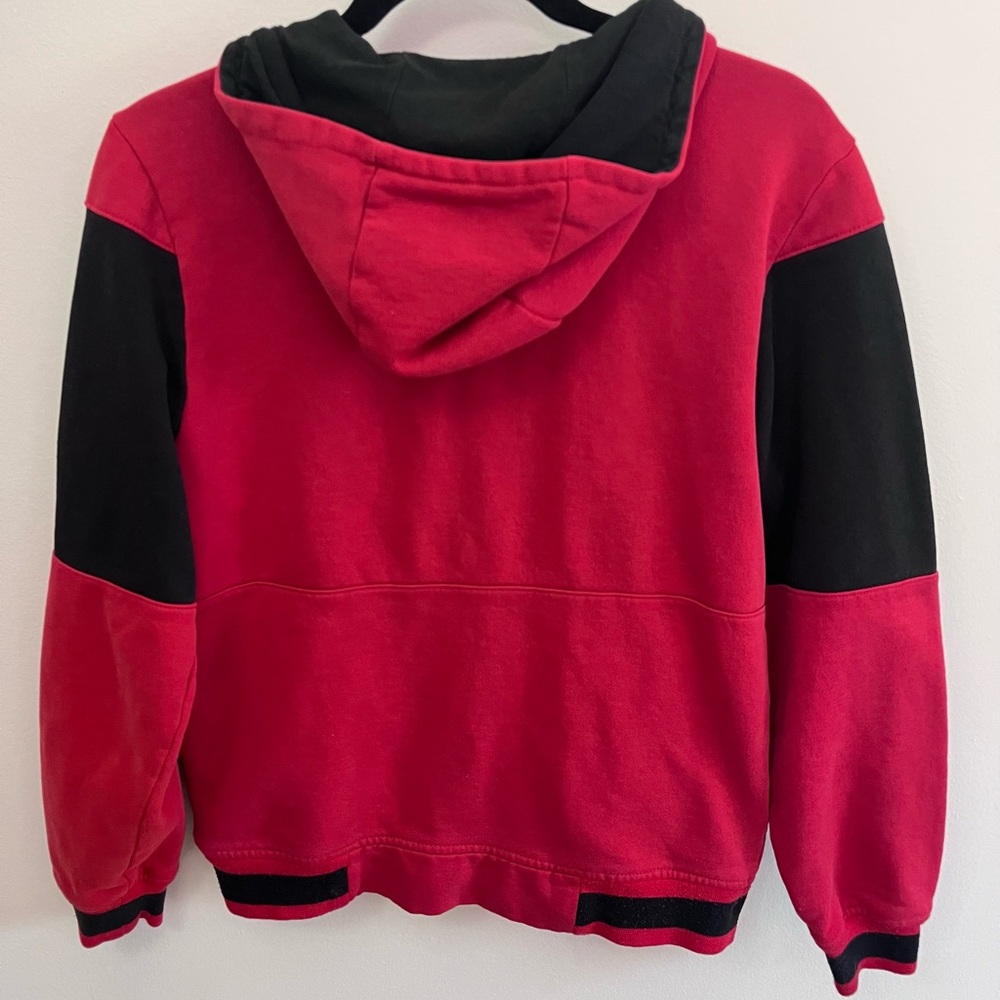 Y2K Ecko Unlimited Mens Hoodie in Red and Black - Picture 2 of 7